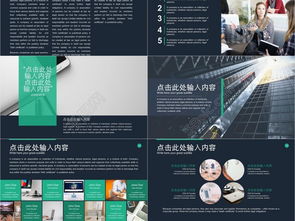 專業(yè)高效 黑色商務公司介紹咨詢計劃PPT模板助力企業(yè)宣傳